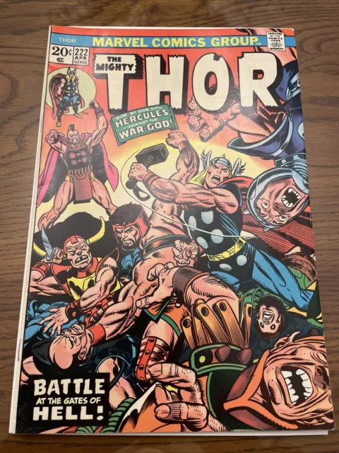 THE MIGHTY THOR # 222 -NM Marvel Bright Cover MCU High Grade Not Cgc