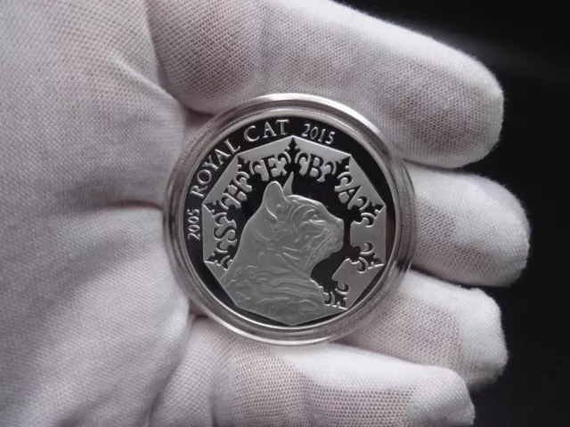2017 Marksova Royal Cat 1oz Silver Proof Coin By Gary Marks .999 Heidi Wastweet