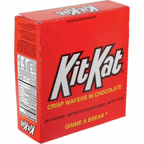 KIT KAT MILK Chocolate Wafer Candy Bars 1.5 oz, 36 ct EUR 33,23