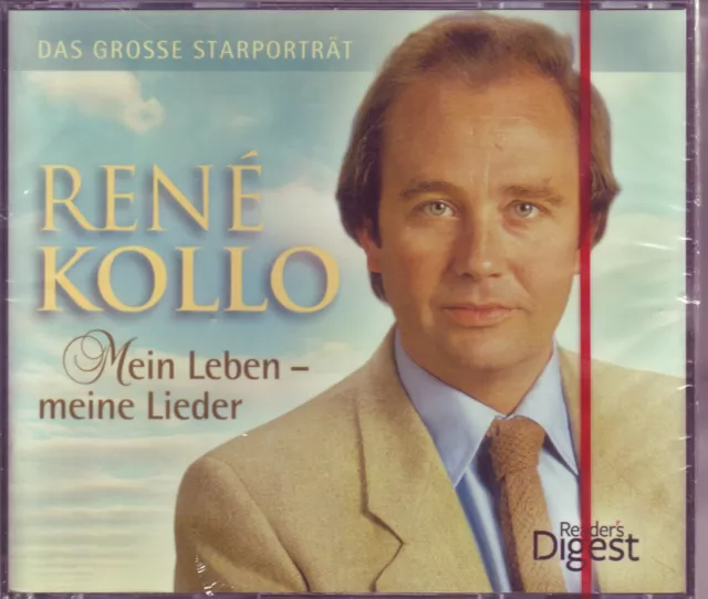 René Kollo - Mein Leben - meine Lieder -  Reader's Digest 4 CD Box  OVP