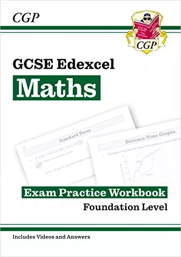 GCSE Maths Edexcel Exam Practice Workbook: Foundation - for the... by Books, Cgp