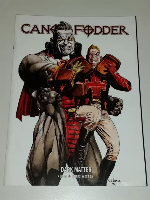 Canon Fodder Dark Matter 2000Ad Judge Dredd Megazine Comics