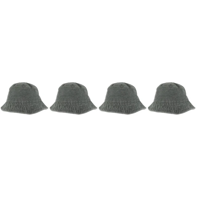 4x chapeau de seau pour femmes chapeau de mode pour hommes