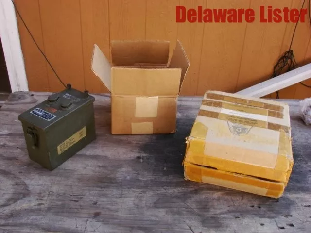 *US Military Army Field/Truck Radio Remote Control Unit RM-52 RM52 WW2 WWII NOS