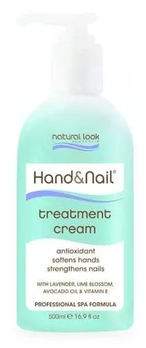 Natural Look Aromatherapy Hand & Nail Treatment Cream 500ml