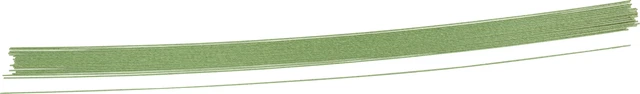 Alambre de tallo de flor, verde