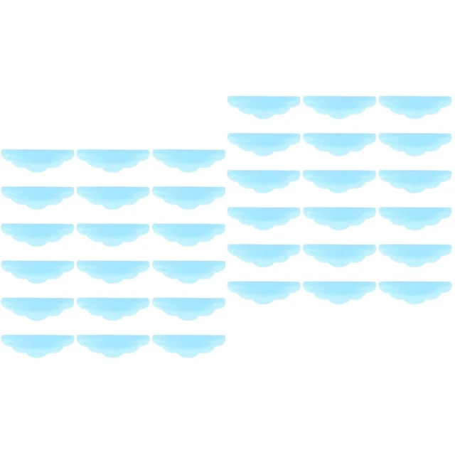40 Pairs Lash Lift Curlers Eyelash Silicone Patch Green Suit Silicone Pad