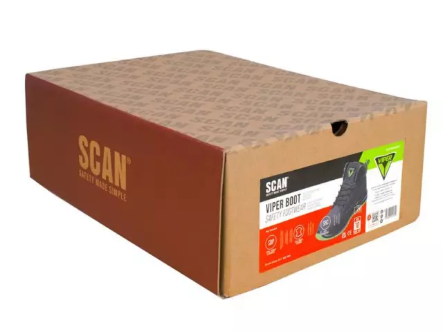 Scan Viper Sbp Seguridad Botas GB 11 Eur 46 3