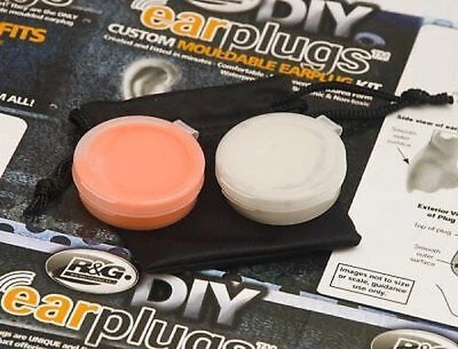 Moto Tapones para los Oídos a Medida Oreja Moldeable Por R&G Carreras. Etc