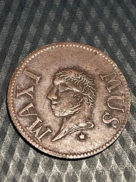 (1827) Maximus Non Plus Ultra French Token 320K Minted XF