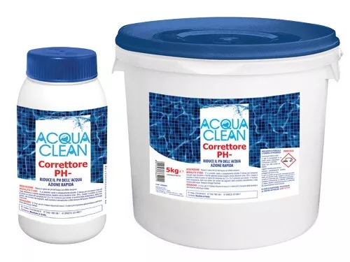 Correcteur D'eau Clean Ph- Granulaire Kg5 Pour Piscine