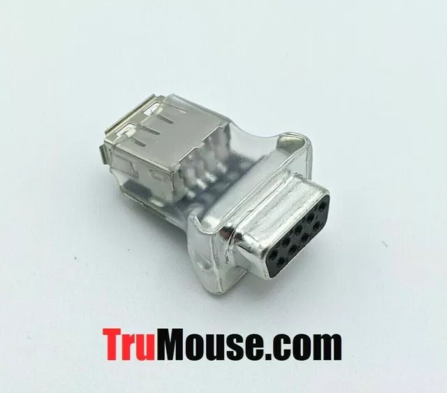 Amiga USB Mouse Replacement - True USB Adapter + FREE Refurb Mouse