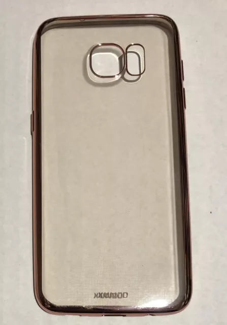 Jazz TPU Series Case for Samsung Galaxy S7 Edge  - Rose Gold 3