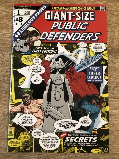 Giant-Size Public Defenders (2022) #1 - New - Bagged - See Photos