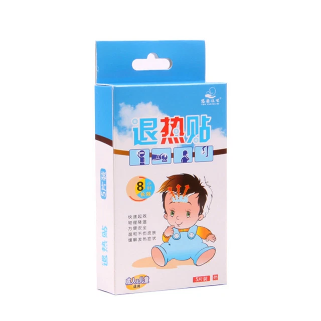5 pz cerotti frigoriferi bambini patch fresche gel madreperla