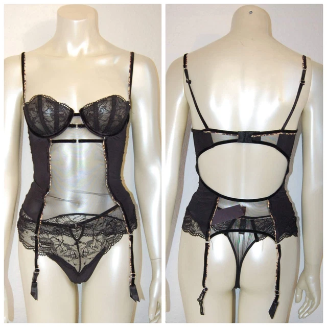 Thefairsex Torselett Strap Tgl 75 B + Mutandine Gr.42