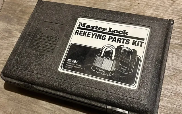 Master Padlock Master-keying Service Kit For Lock Rekeying, Pinning, Pin Parts