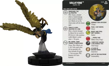Valkyrie #049 Super Rare Avengers War of the Realms Marvel Near Mint