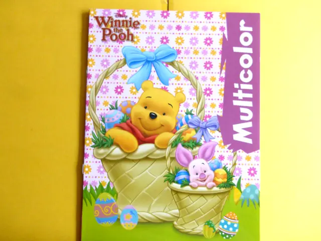 Malbuch für Kinder Disney Winnie Pooh Ostern ca:17 Vorlagen ca:28x21cm