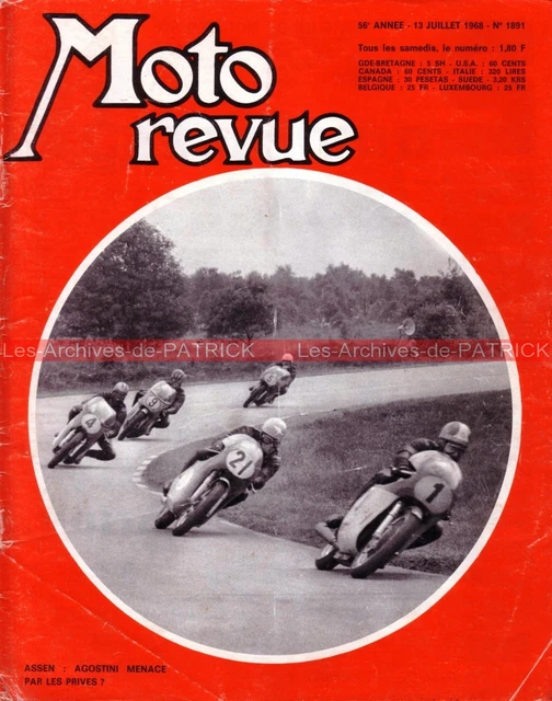 Affiche moto suédoise vintage Hedemora TT 1954 - FR