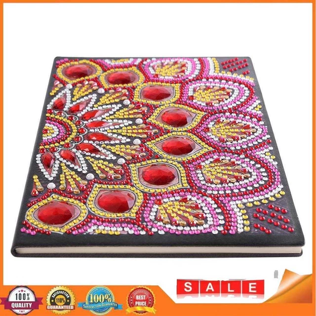 DIY Mandala Special Shaped Diamond Painting 50 Pages A5 Notebook Painting Book