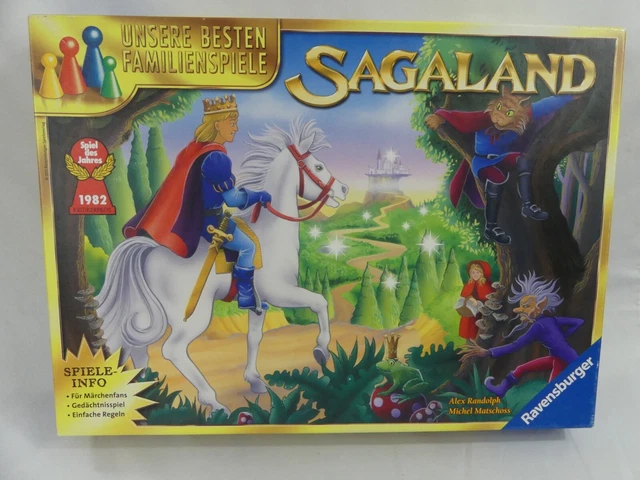 Sagaland Ravensburger 2011 Gesellschaftsspiel Familienspiel (C1)