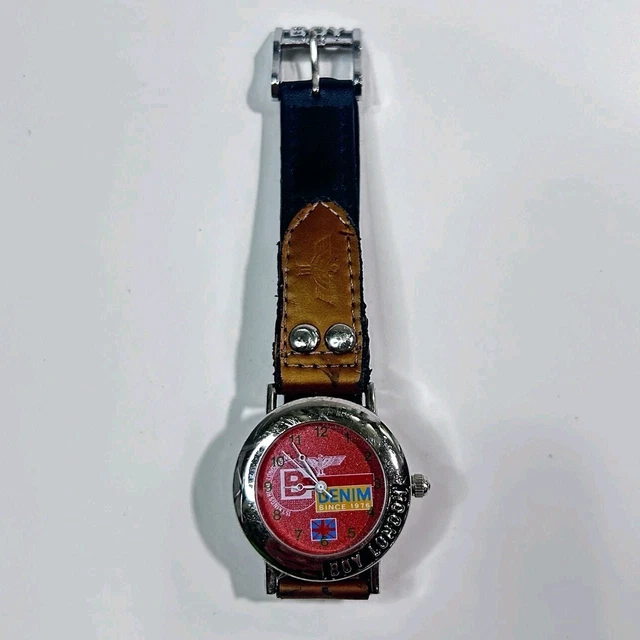 BOY LONDON WRIST Watch Boy 31-W Analogue Vintage Boy London Denim 