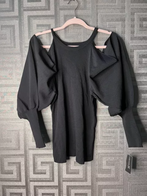 MSRP $80 Inc International Concepts Womens Off-The-Shoulder Sweater Size Medium