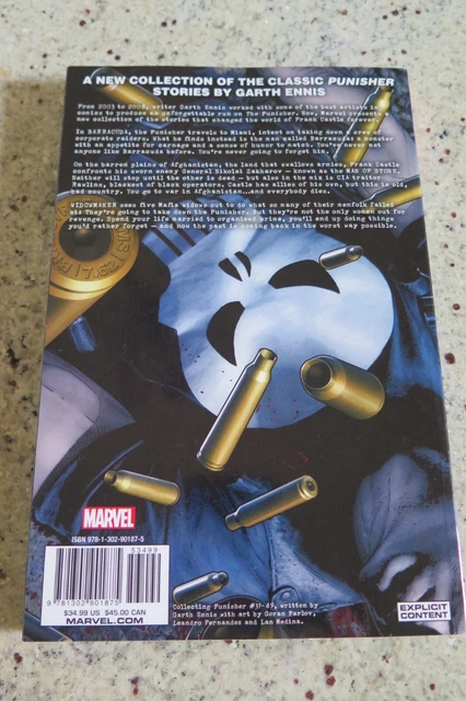 The Punisher Max The Complete Collection Volume Three 3 Tpb Marvel Ennis Rar Oop 3