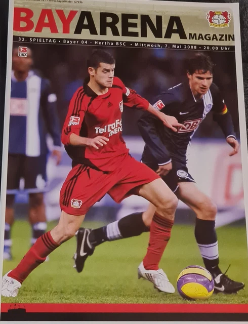 2007/08 1.BUNDESLIGA BAYER 04 Leverkusen Hertha BSC Berlin EUR 2,99
