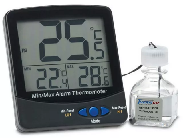 Certified Digital Thermometer - Incubator Certified @ +37ºC