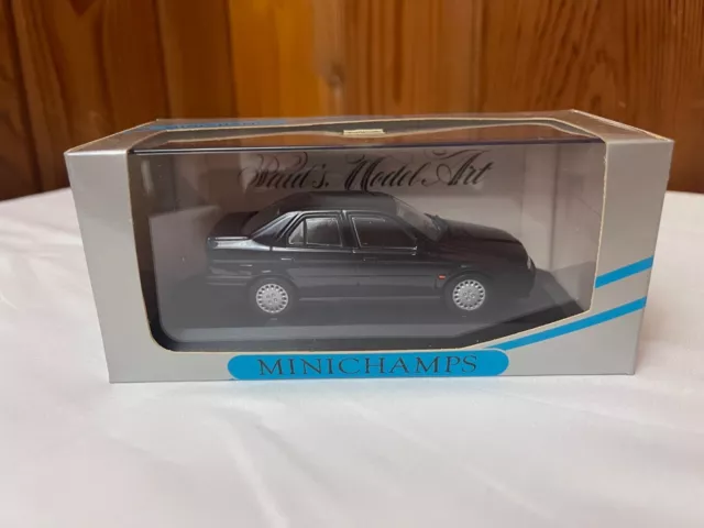 1/43 Minichamps 1992 Alfa Romeo 155 Saloon - Blue