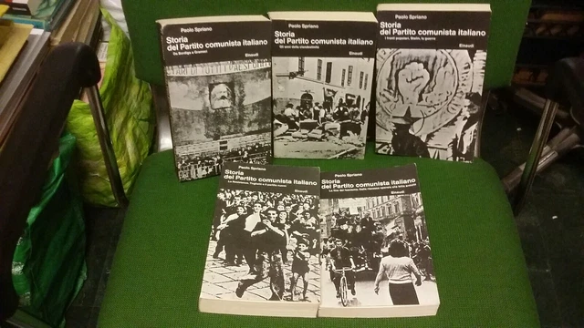 Storia del Partito Comunista Italiano - P. Spriano - 5 Voll Einaudi, 1978, 5s21 Storia del Partito Comunista Italiano - P. Spriano - 5 Voll Einaudi, 1978, 5s21