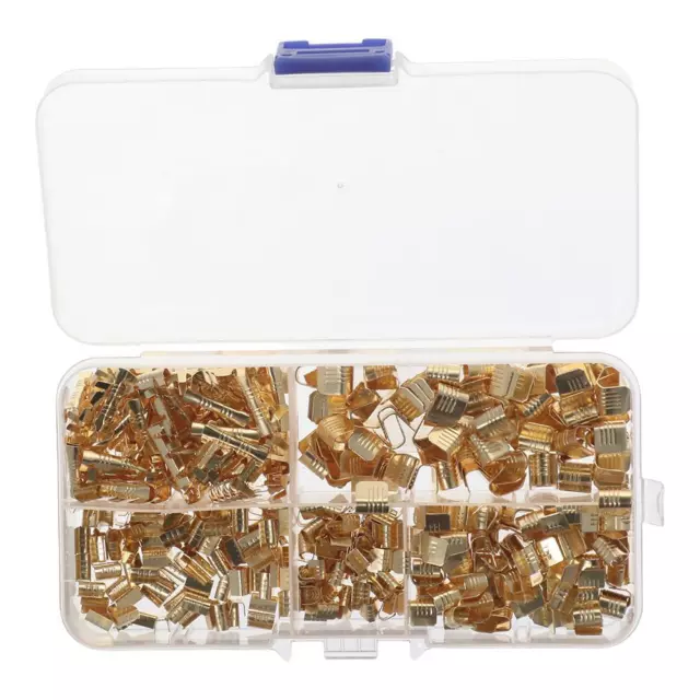 500PCS U Shape Crimp Kit Copper Wire Connectors Cable Wire Ring Terminals