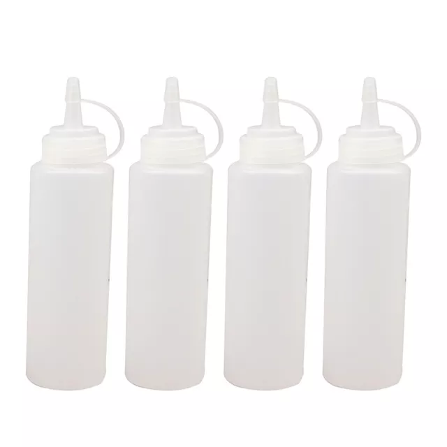 4pcs squeeze bottles for liquids squirt bottle plastic bottles