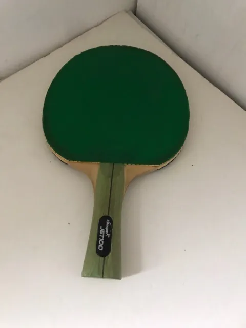 Killerspin Jet100 Black & Green Ping Pong Paddle Used Jet 100