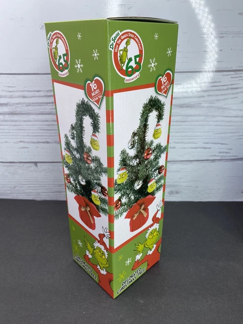 The Grinch 16" Decorated Ornaments Christmas Tree Table Desk Decor 2022 NEW