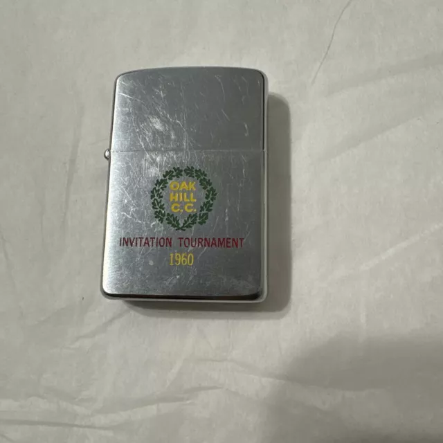 Zippo Oak Hill country club Golf Lighter Patent 2517191