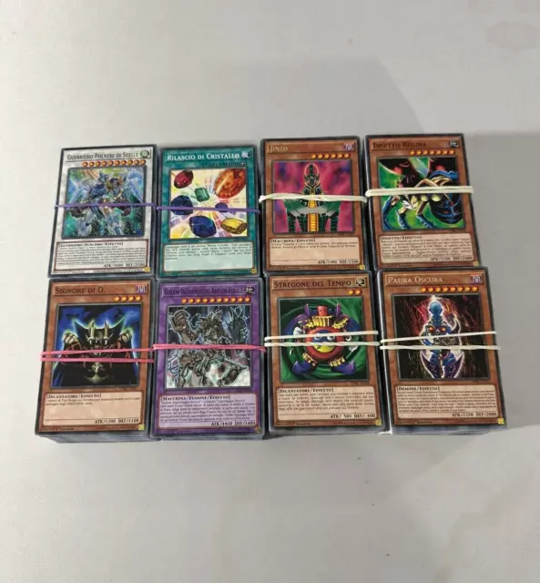 YU-GI-OH! LOTTO MISTO 1,176 KG di carte TUTTE ITALIANE Yu-Gi-Oh lotto yugioh