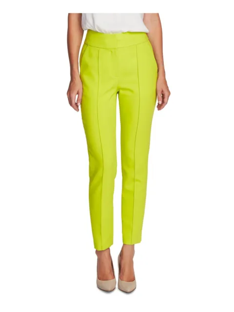 VINCE CAMUTO Womens Green Straight leg Pants Size: 2