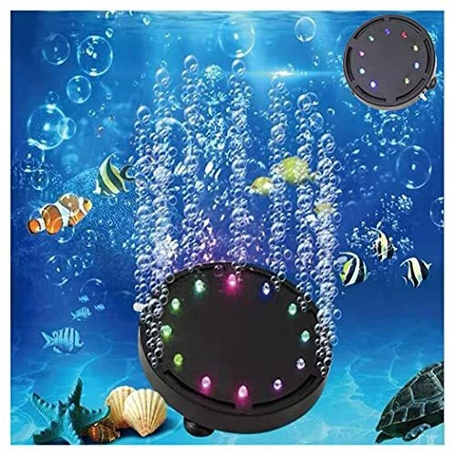 LONDAFISH Colorful Waterproof Led Fish Tank LightsLED Aquarium Light Air Bubb...