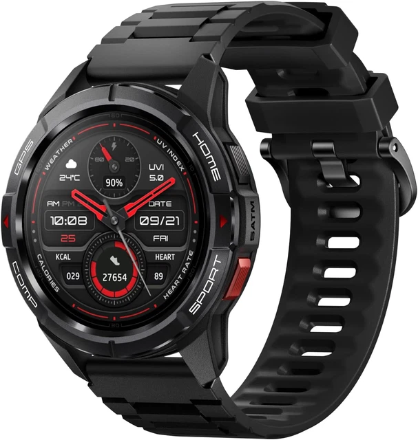Smartwatch Con Schermo Curvo HD 1.95'' Per Uomo E Donna – Fitness Tracker Con Frequenza Cardiaca, Sonno, 112 Sport E IP68