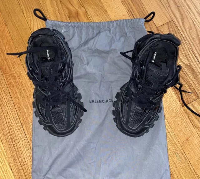 Size 7 - Balenciaga Track.2 Sneaker Black W WORN 1 TIME