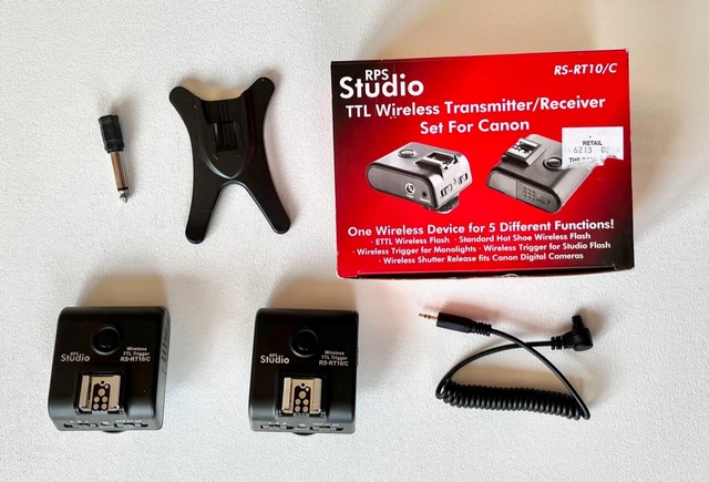 RPS Lighting Studio Wireless TTL Remote Kit for Canon Cameras