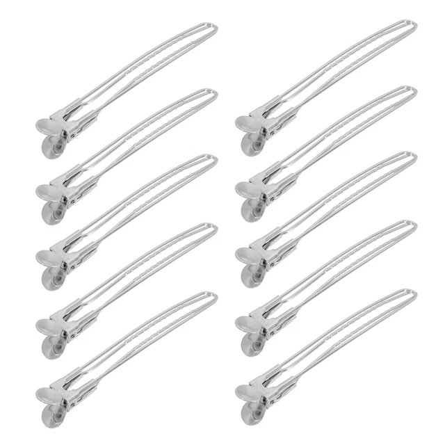 12 piezas clips para el pelo para peinado pico de pato grande clips para el pelo