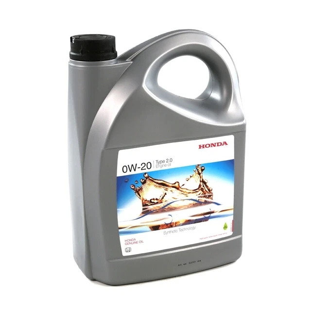 GENUINE HONDA ENGINE Oil 4 Litres Fully Synthetic 0W20 For Civic Type R