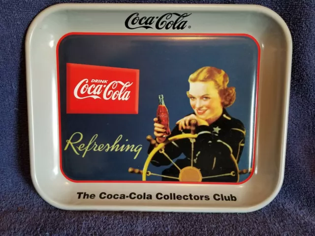 Coca Cola Collectors Club 24th Annual Convention Commemorative Tray & Pin