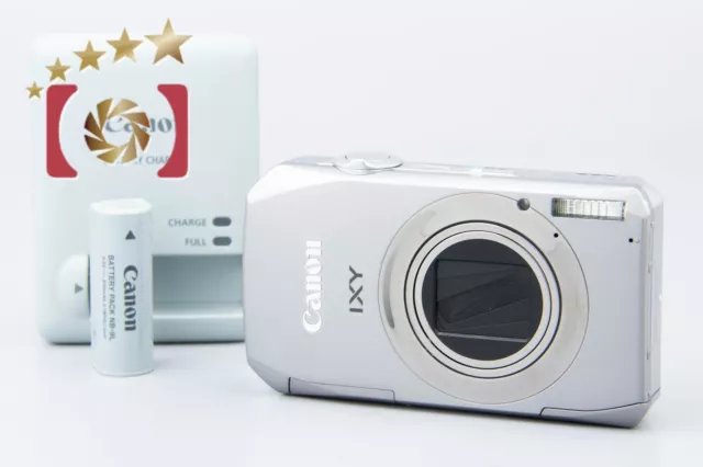 Near Mint!! Canon IXY 50S Silver 10.0 MP Digital Camera