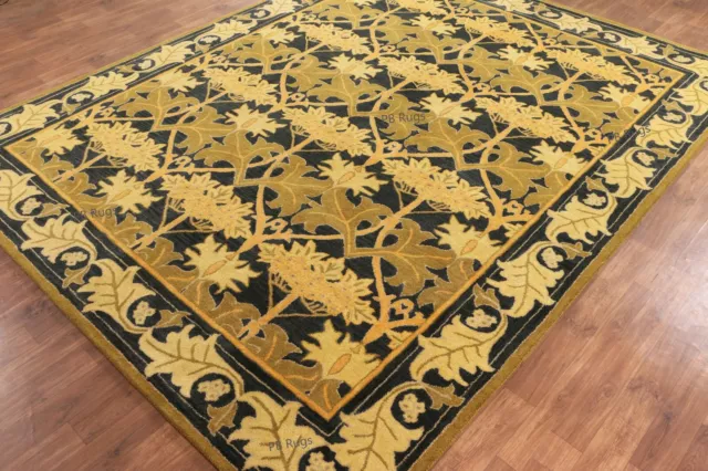 William Morris Design Old Antique Style Handmade Traditional Woolen Area Rugs