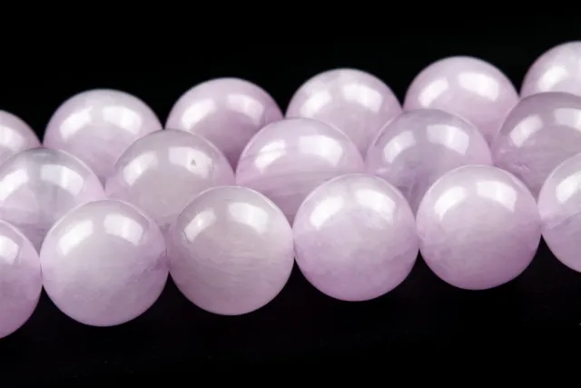 Genuine Natural Kunzite Beads Grade AAA Round Gemstone Loose Beads 6/8/9-10/10MM